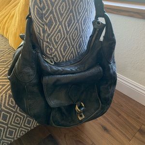 Marc by Marc Jacobs Black Leather Hobo Purse